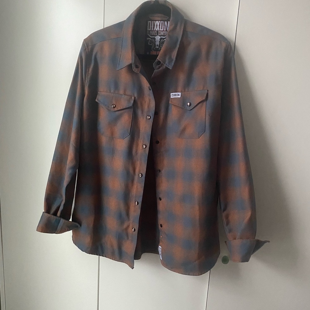 DIXXON Women’s Pearl Snap Flannel Shirt